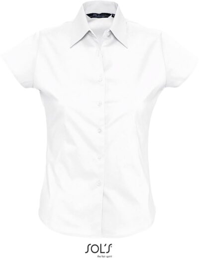Stretch Bluse kurzarm SOL'S | Excess