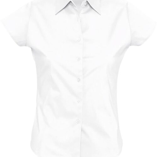 Stretch Bluse kurzarm SOL'S | Excess