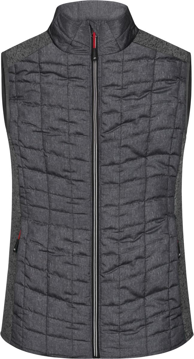 Damen Hybrid Strickfleece Gilet Daiber | JN 739