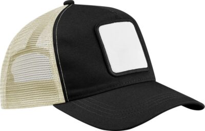 5 Panel Trucker Kappe mit Patch Beechfield | B 636