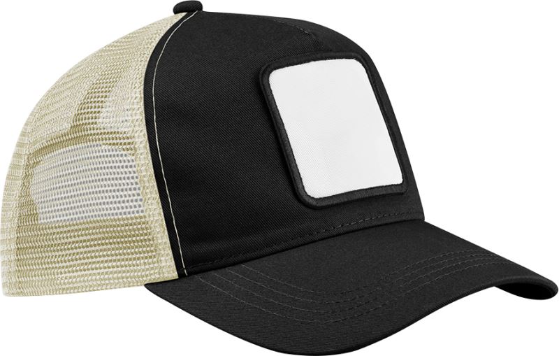 5 Panel Trucker Kappe mit Patch Beechfield | B 636