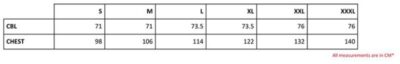 Hybrid Bodywarmer "Navigate" Regatta | TRA 894 Grössentabelle Hybrid Bodywarmer "Navigate" Regatta | TRA 894 Grössentabelle