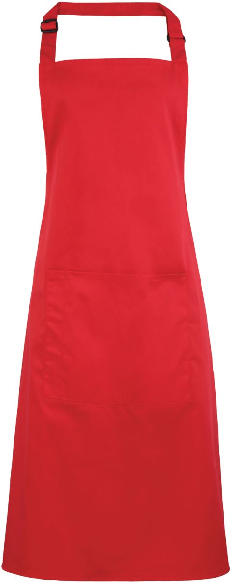 Latzschürze mit Bauchtasche "Colours" Premier | PR 154