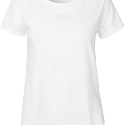 Damen Bio T-Shirt mit Umschlag Neutral | O 80012 Damen Bio T-Shirt mit Umschlag Neutral | O 80012
