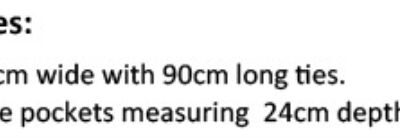 Latzschürze mit Seitentaschen "Barley" Premier | PR 121 Grössentabelle Latzschürze mit Seitentaschen "Barley" Premier | PR 121 Grössentabelle