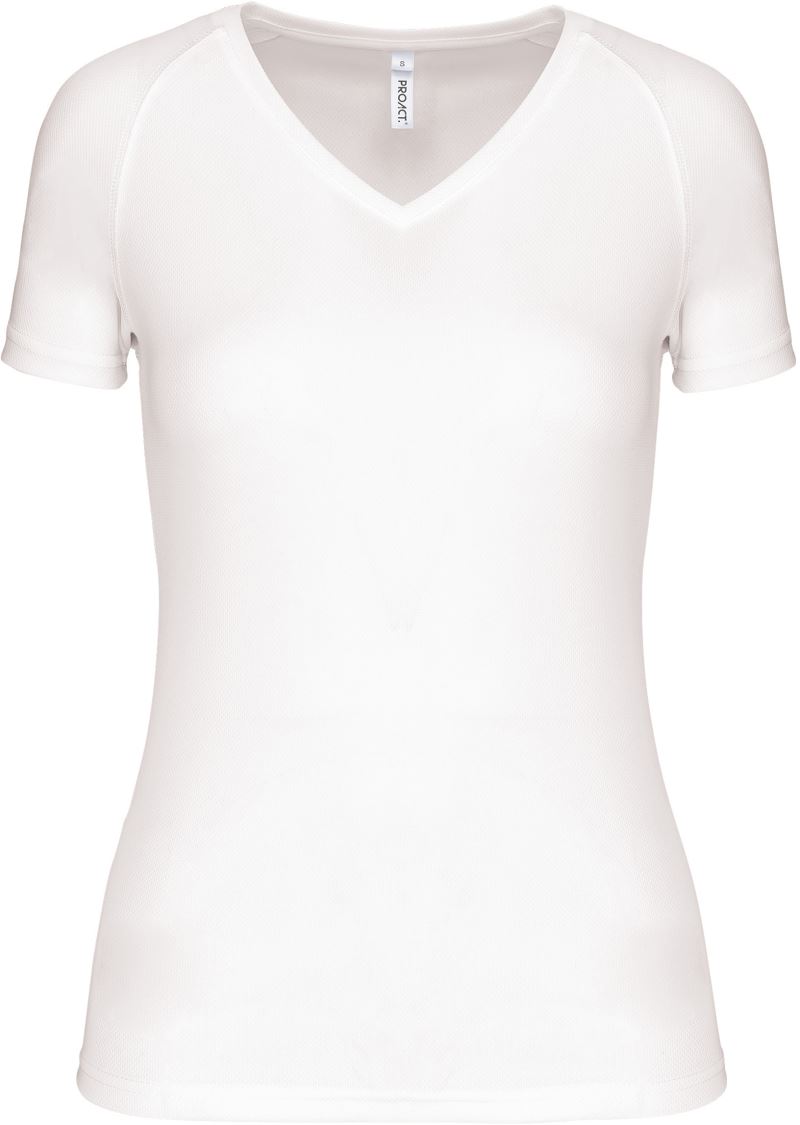 Damen V-Ausschnitt Sport Shirt Kariban ProAct | PA 477