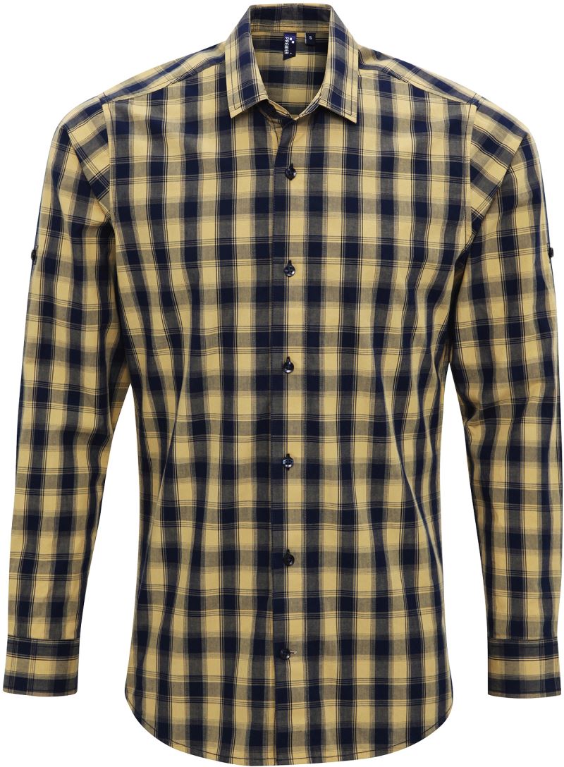 Popeline Hemd langarm "Mulligan" Premier | PR 250