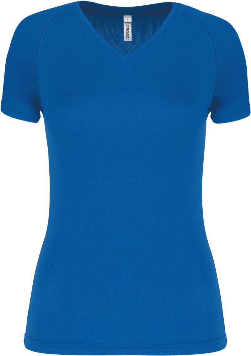 Damen V-Ausschnitt Sport Shirt Kariban ProAct | PA 477