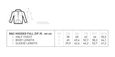 B1FC63A2-4BA6-4FBB-8464-FF789798A4B3 Kinder Kapuzen Sweatjacke B&C | Hooded Full Zip /kids