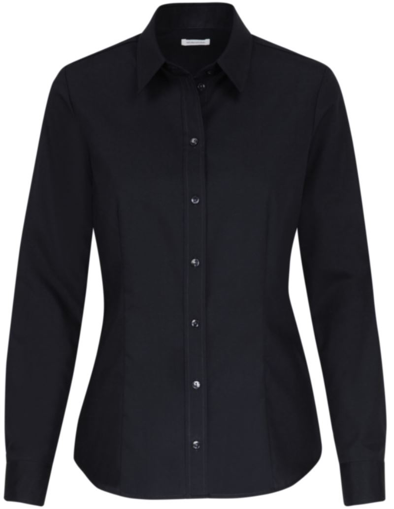 Popeline Bluse langarm Seidensticker | Blouse Regular LSL