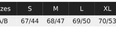 Bluse langarm NEOBLU | Balthazar Women Grössentabelle Bluse langarm NEOBLU | Balthazar Women Grössentabelle