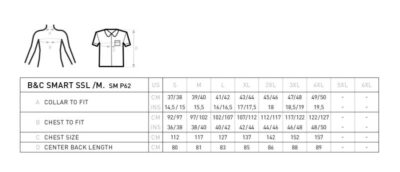 B37A3798-66F6-4DEA-A153-A6188022883A Mix Popeline Hemd kurzarm B&C | Smart SSL /men