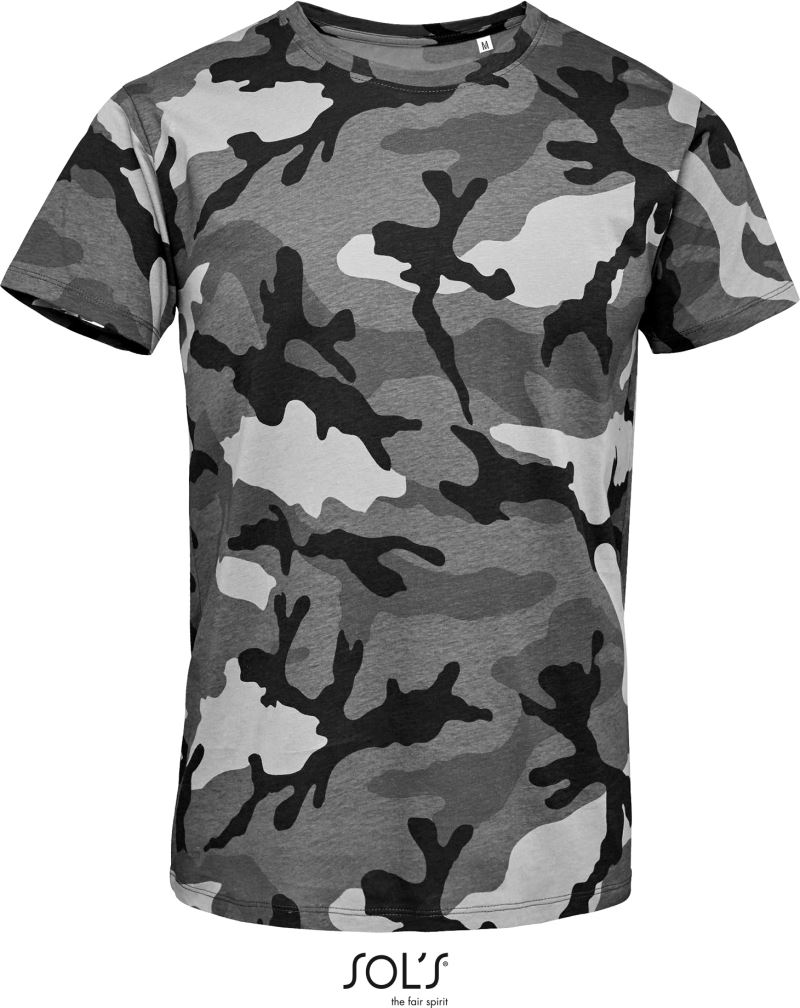 Herren Camouflage T-Shirt SOL'S | Camo Men