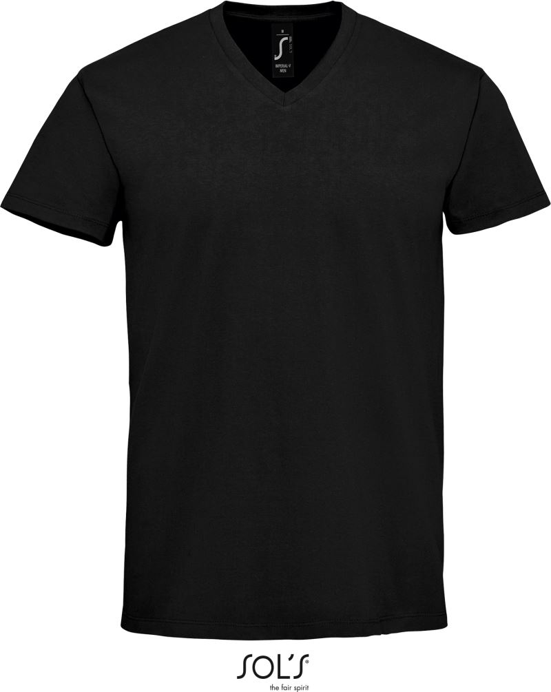 Schweres Herren V-Ausschnitt T-Shirt SOL'S | Imperial V Men