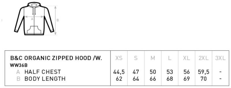 B7E5E981-1ABC-49A4-A300-63BB51FD3215 Damen Kapuzen Sweatjacke B&C | Inspire Zipped Hood /women_°