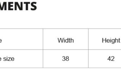 Baumwolltasche mit langem Henkel "Tiger" Neutral | T 90014 Grössentabelle