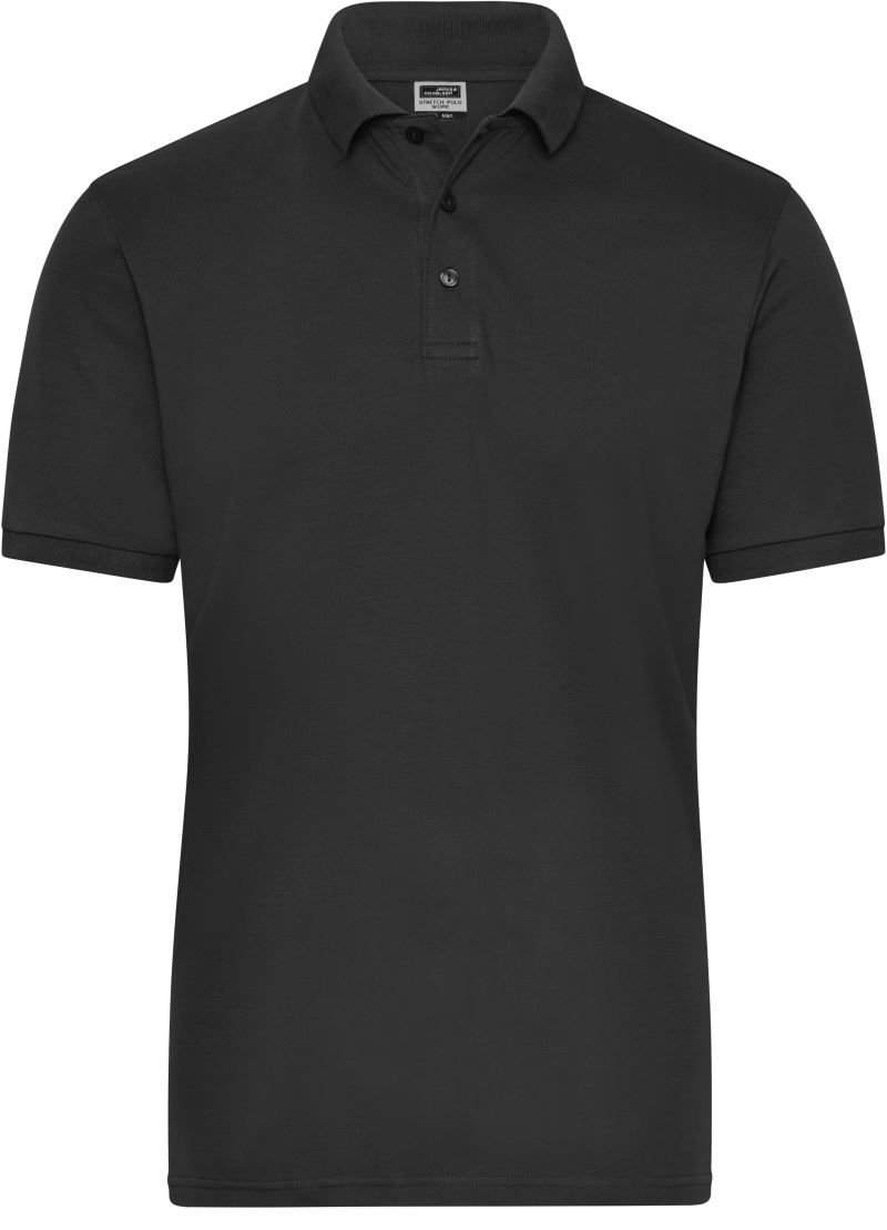 Herren Bio Workwear Stretch Polo - Solid Daiber | JN 1806