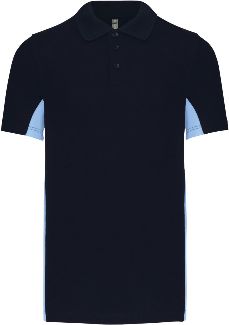 2-farbiges Piqué Polo "Flag" Kariban | K 232