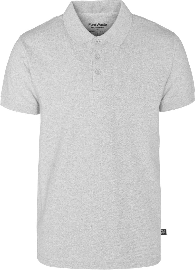 Schweres Herren Piqué Polo Pure Waste | PQM
