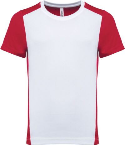 Kinder Kontrast Sport Shirt Kariban ProAct | PA 4016 Kinder Kontrast Sport Shirt Kariban ProAct | PA 4016