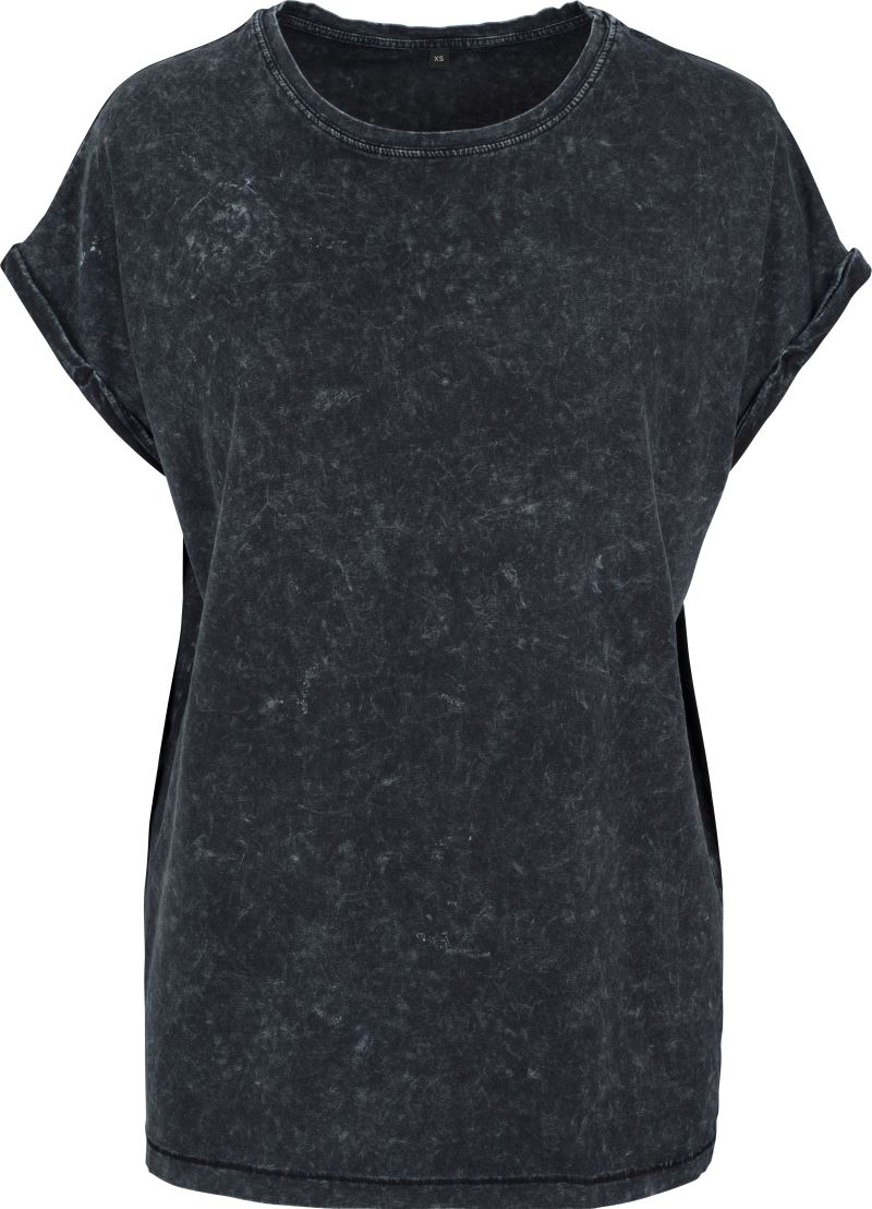 Damen T-Shirt "Acid Wash" Build your Brand | BY 053