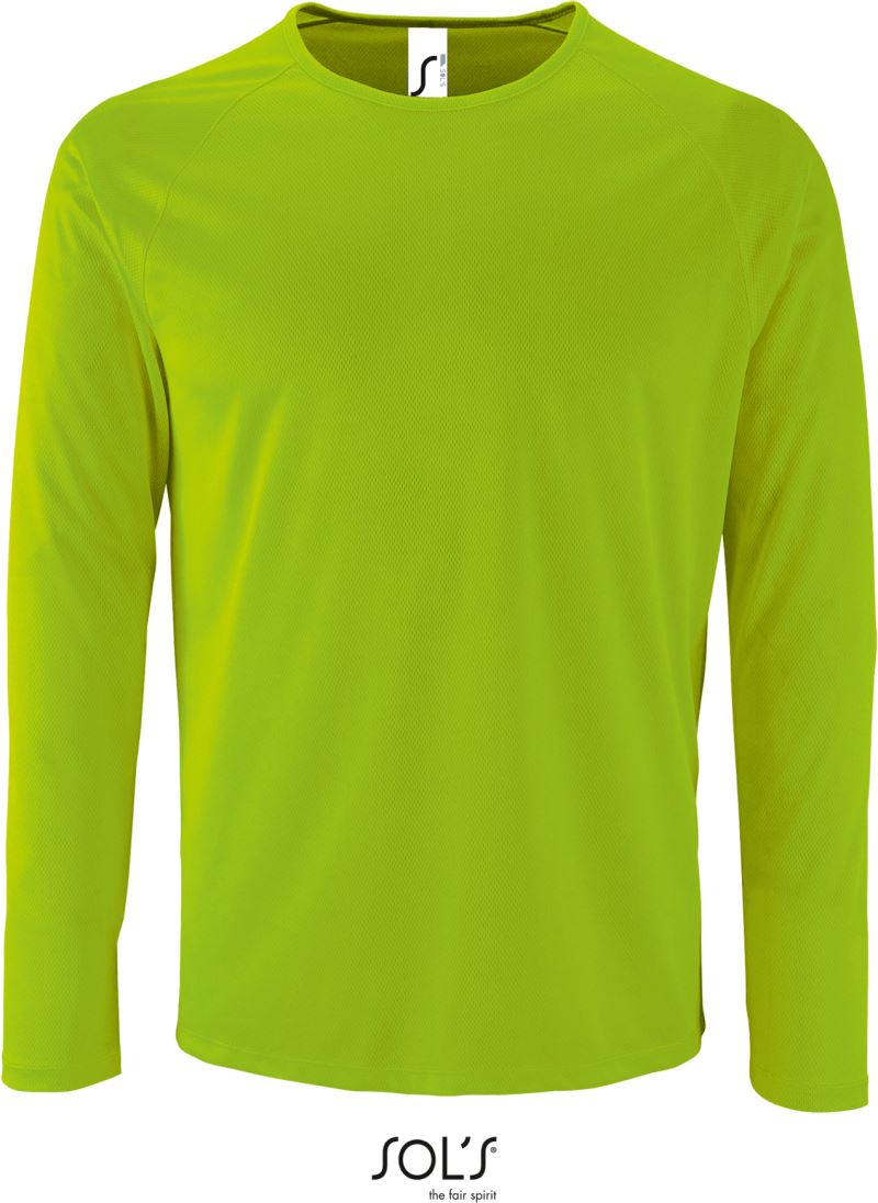 Herren Sport Shirt langarm SOL'S | Sporty LSL Men