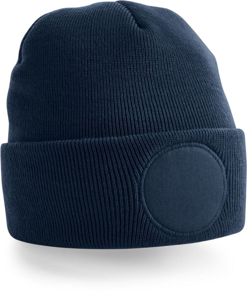 Circular Patch Beanie Beechfield | B 446