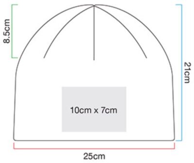 Strickmütze "Active Performance" Beechfield | B 444 Grössentabelle