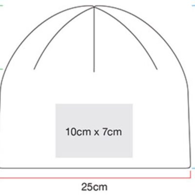 Strickmütze "Active Performance" Beechfield | B 444 Grössentabelle