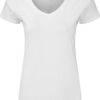 Damen V-Ausschnitt T-Shirt F.O.L. | Lady-Fit Iconic 150 V-Neck T
