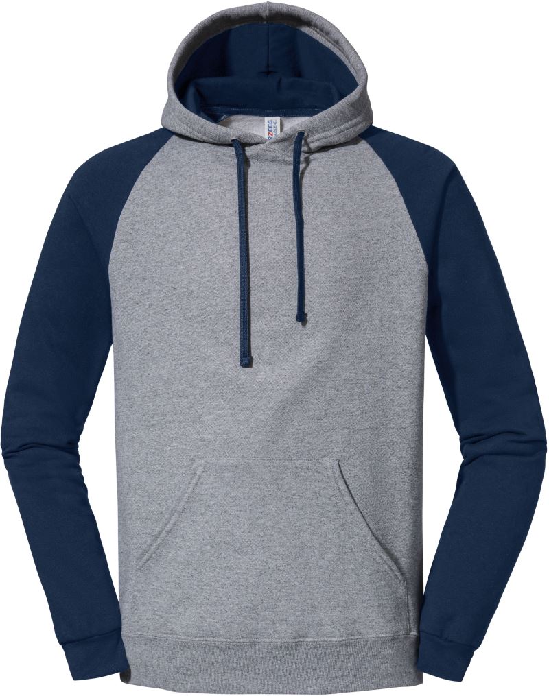 Kapuzen Sweater 2-farbig "NuBlend" Jerzees | 96CR