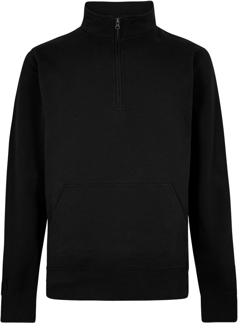 Piqué Sweater mit 1/4 Zip Kustom Kit | KK 339