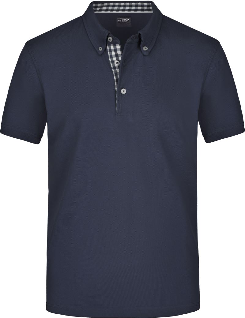 Herren Button-Down Piqué Polo Daiber | JN 964