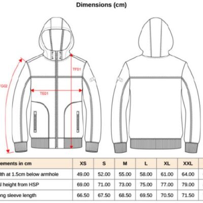 Workwear 3-Lagen Softshell Jacke Kariban WK | WK 450 Grössentabelle Workwear 3-Lagen Softshell Jacke Kariban WK | WK 450 Grössentabelle