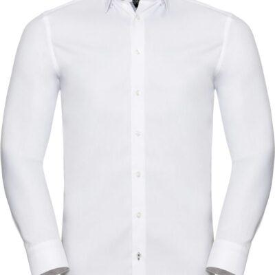 Herringbone Kontrast Hemd langarm Russell | 964M Herringbone Kontrast Hemd langarm Russell | 964M