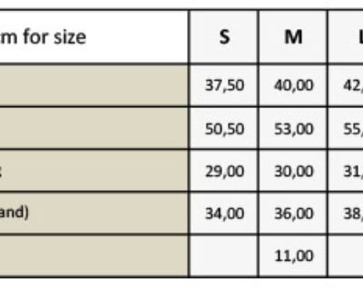 Herren Badehose Build your Brand | BY 050 Grössentabelle