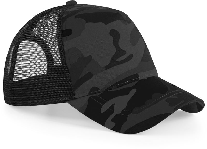 5 Panel Trucker Kappe "Camo" Beechfield | B 694
