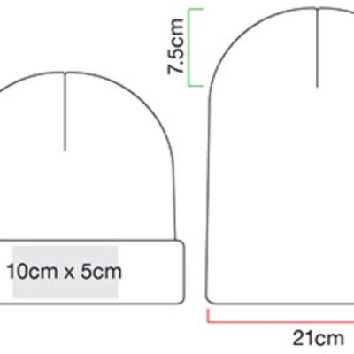 Beanie "Heritage" Beechfield | B 425 Grössentabelle