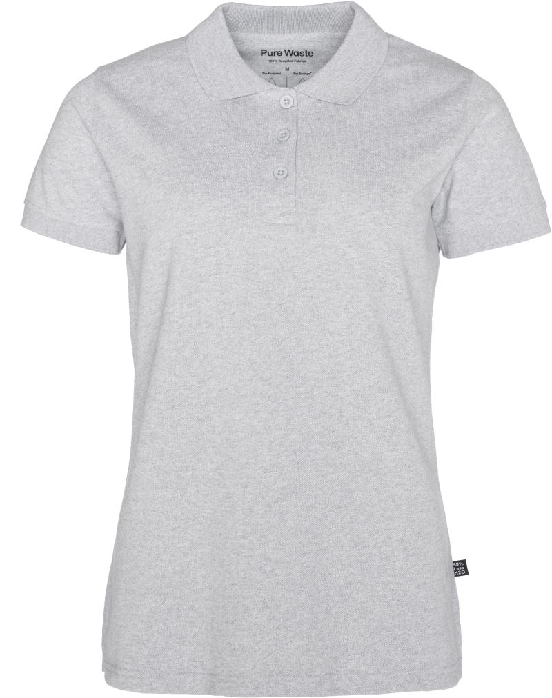 Schweres Damen Piqué Polo Pure Waste | PQW