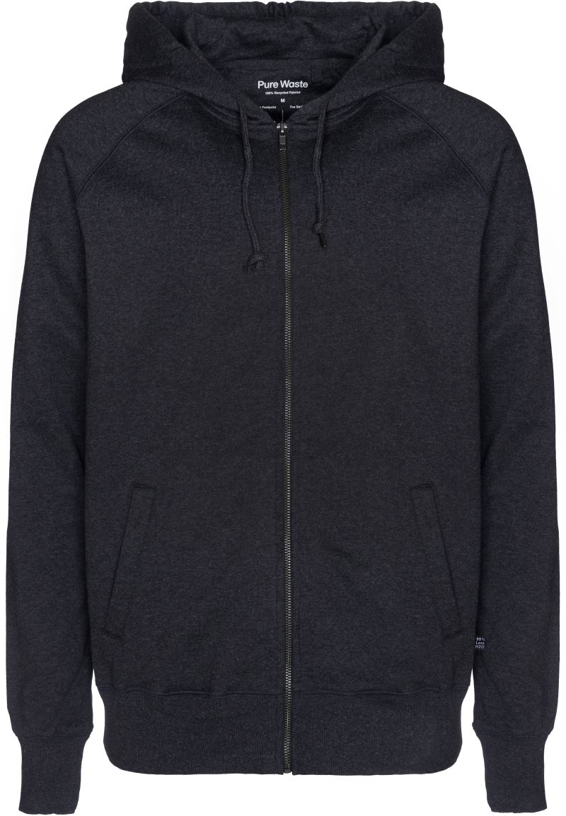 Unisex Kapuzen Sweatjacke Pure Waste | HJUB