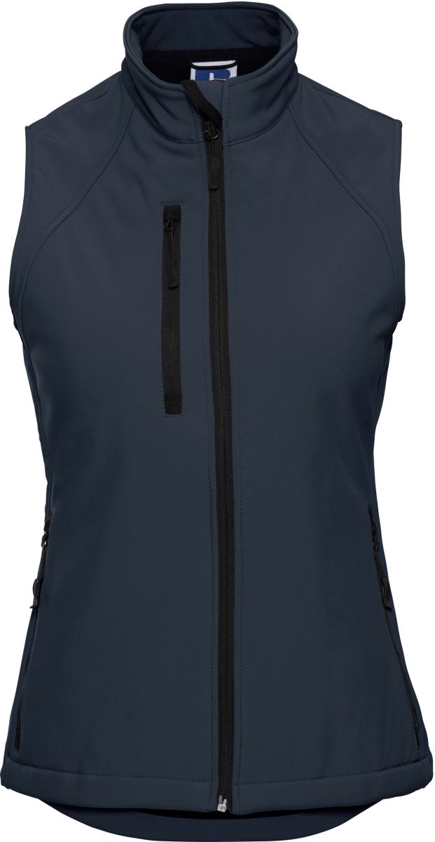 Damen 3-Lagen Softshell Gilet Russell | 141F