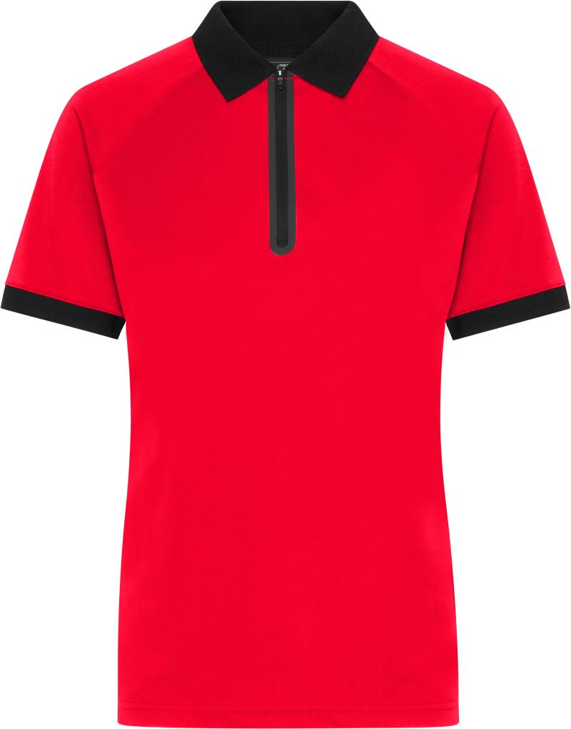 Damen Piqué Polo mit Zip Daiber | JN 1307