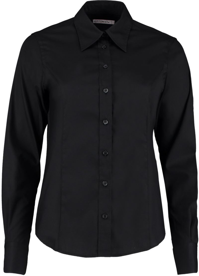 Oxford Bluse langarm Kustom Kit | KK 702 (26-28)