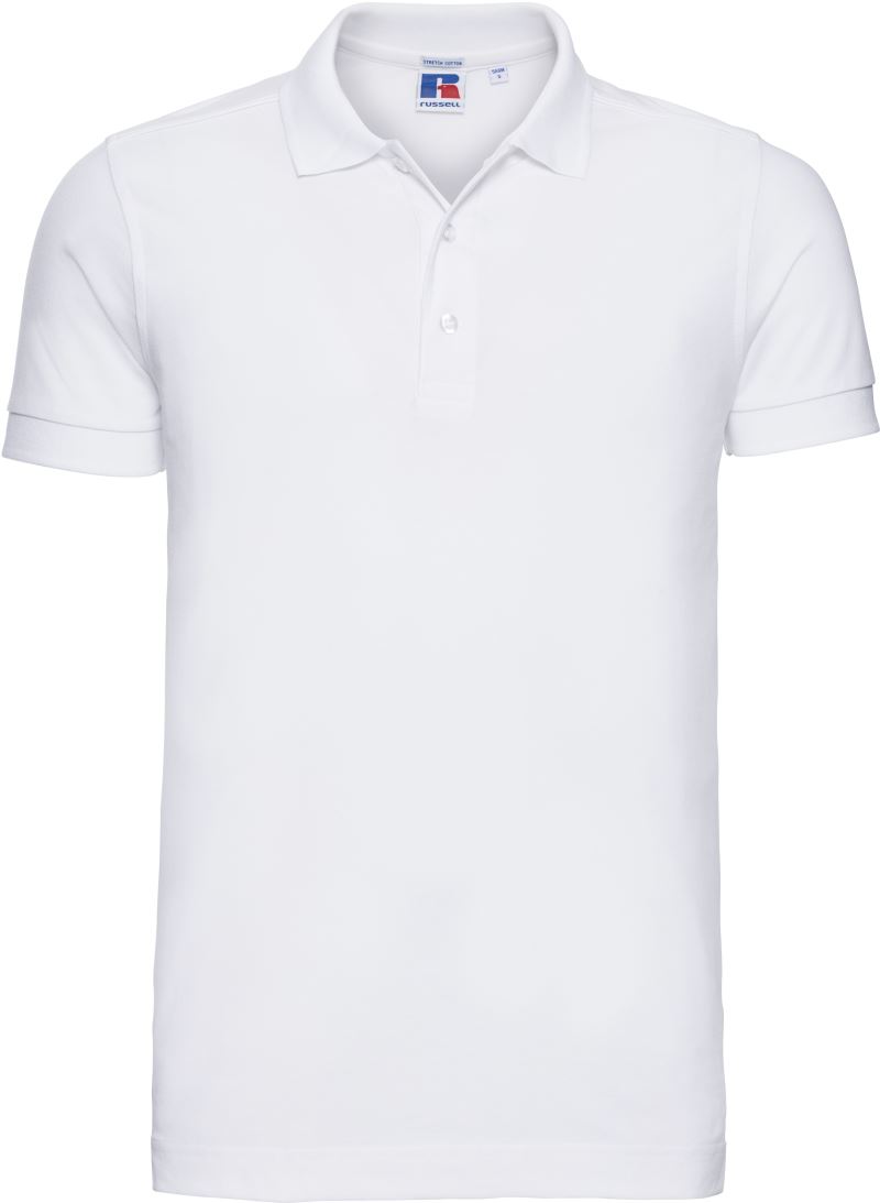 Herren Stretch Piqué Polo Russell | 566M