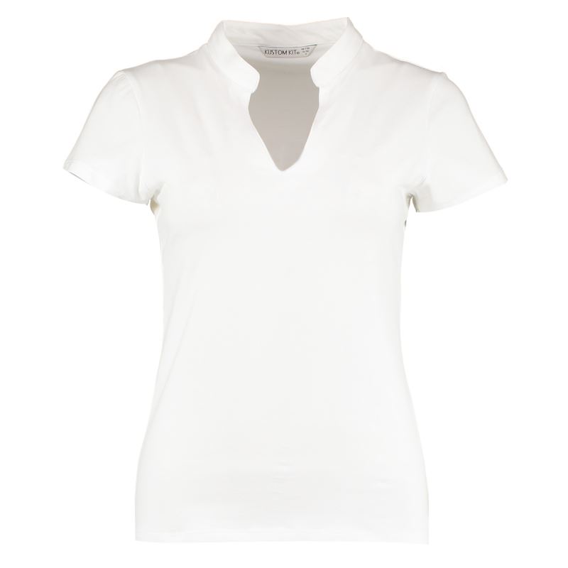 Top mit Mandarinkragen Kustom Kit | KK 770