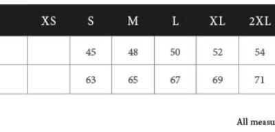 Damen T-Shirt mit Umschlag am Arm Tee Jays | TJ 5063 Grössentabelle Damen T-Shirt mit Umschlag am Arm Tee Jays | TJ 5063 Grössentabelle