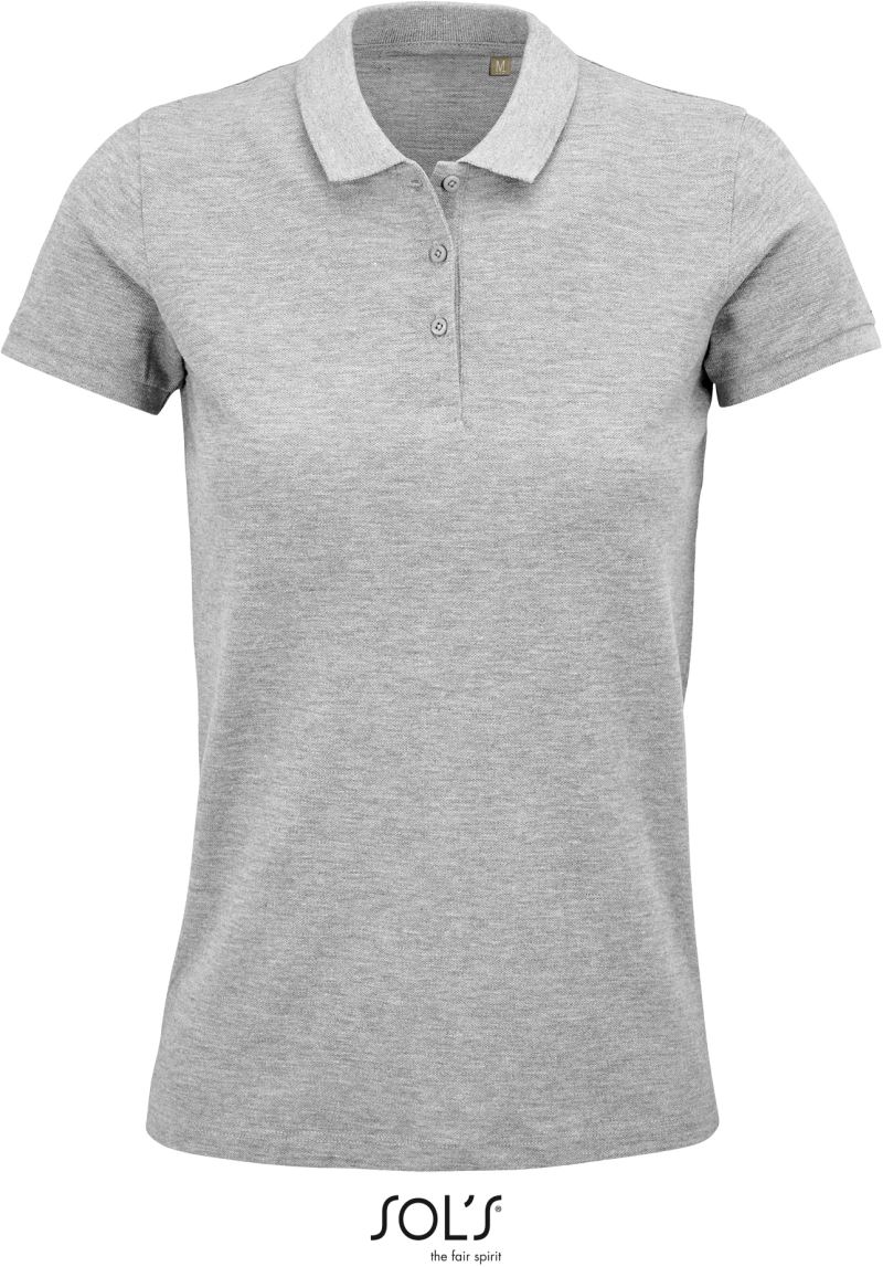 Damen Bio Piqué Polo SOL'S | Planet Women