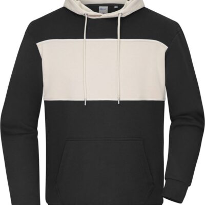 Bio Kapuzen Sweater "Colour-Block" Daiber | 8051