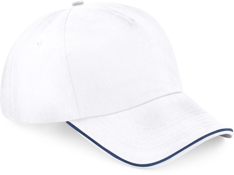 5 Panel Kappe "Authentic Piped Peak" Beechfield | B 25C