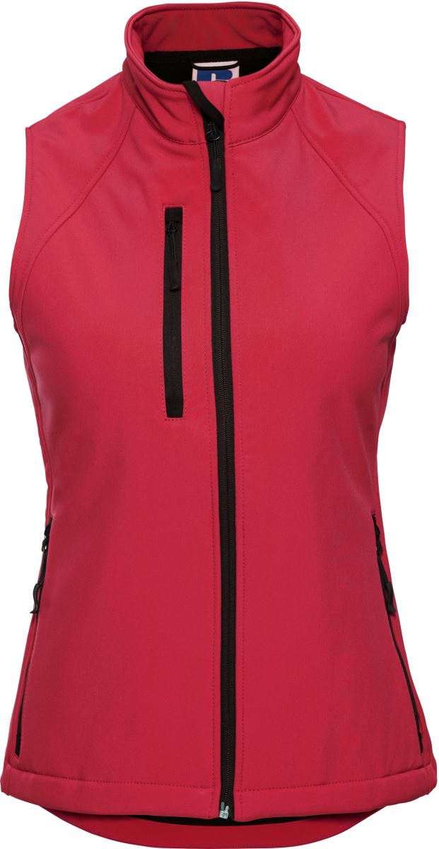 Damen 3-Lagen Softshell Gilet Russell | 141F